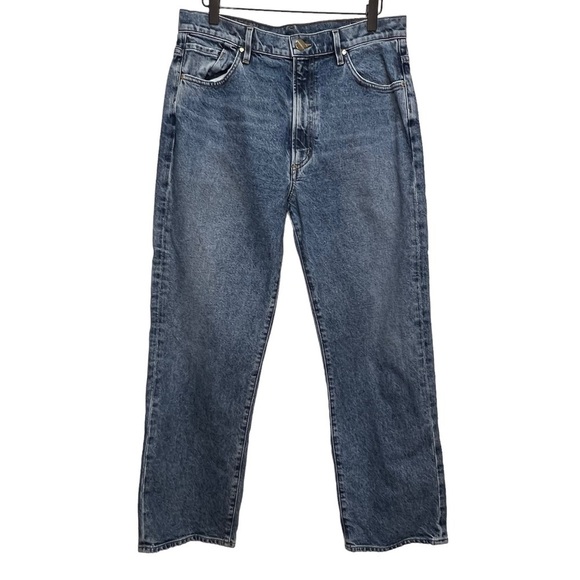 Goldsign High Rise Straight Leg Jeans Size 30 - Picture 3 of 14